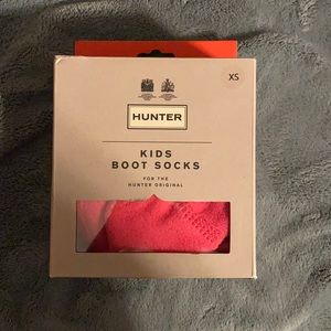 Hunter kids boot socks